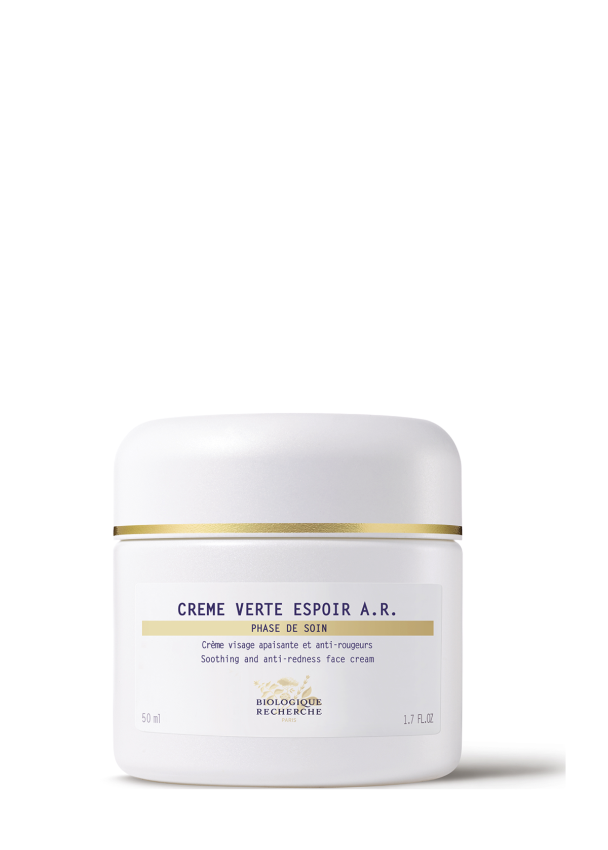 CRÈME VERTE ESPOIR A.R. SOOTHING FACE CREAM