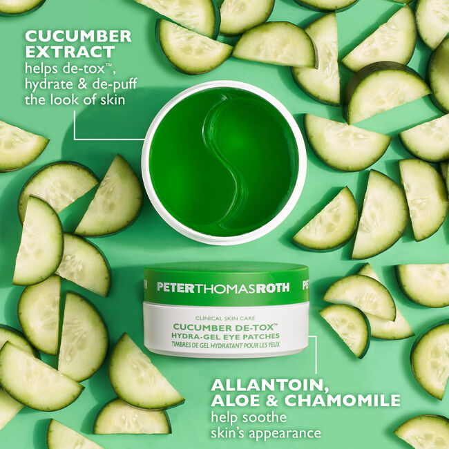 Cucumber De-Tox Hydra-Gel Eye Patches