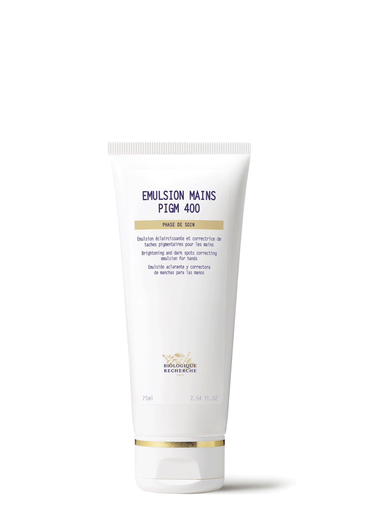 EMULSION MAINS PIGM 400 BRIGHTENING AND CORRECTING CREAM FOR AGE SPOTS ON THE HANDS