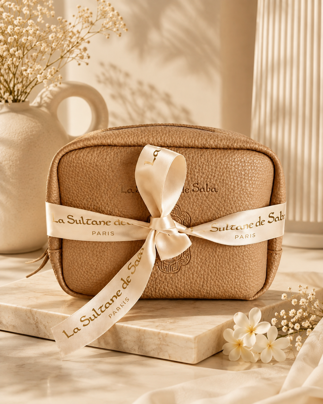 La Sultane de Saba — Body Pouch Orange Blossom