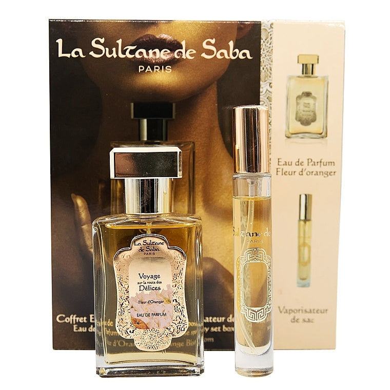 La Sultane de Saba COFFRET EDP 50ML + SPRAY 10 ML Fleur d'Oranger Orange Blossom (בקרוב)