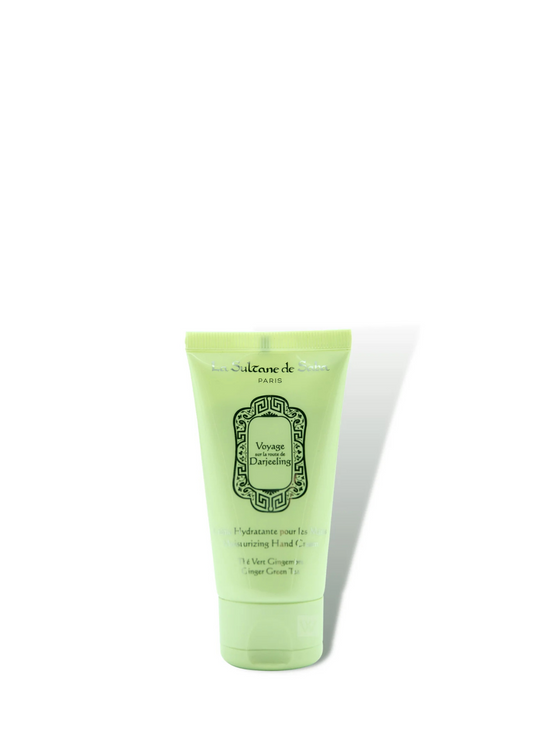 Moisturizing Hand Cream - Ginger Green Tea Journey To The Route Of Darjeeling