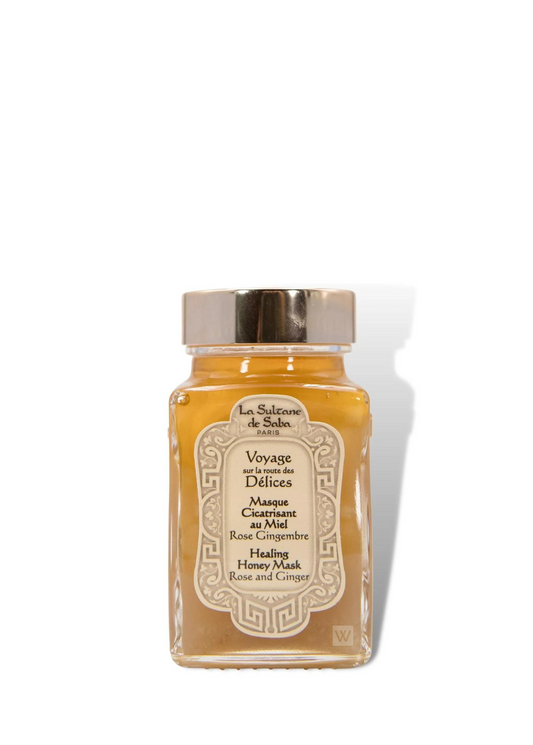 Healing Honey Face Mask - Rose & Ginger - Journey to the Road of Delight